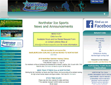 Tablet Screenshot of northstaricesports.com